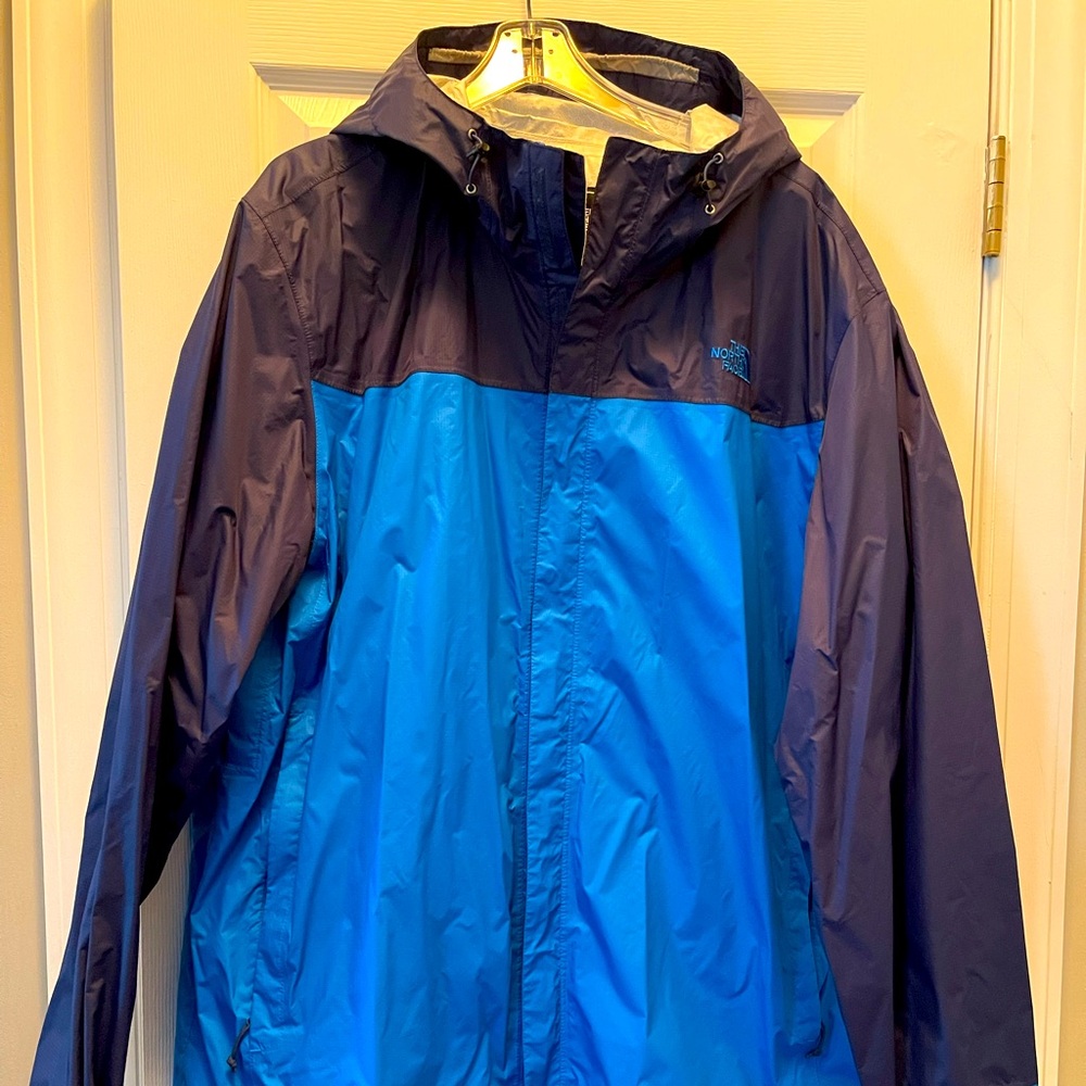 Men’s North Face Rain Jacket w/Hood, Size 3x